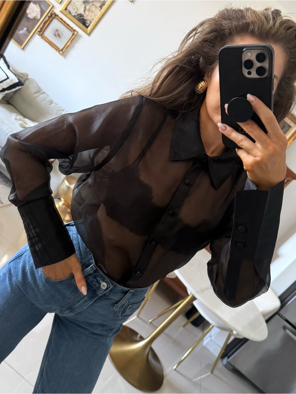 Aqua Blouse